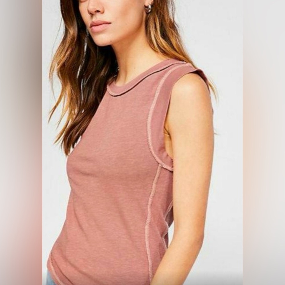 Free People Pink Tank Top